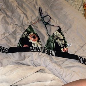 Calvin Klein Bathing Suit Top only